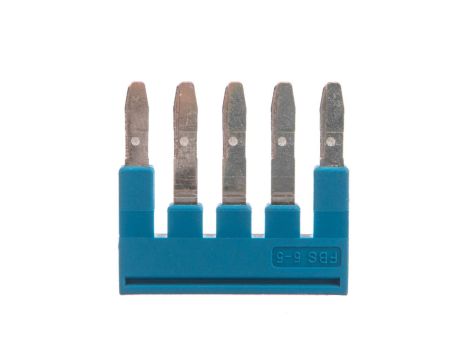 Mostek wtykany 5-biegunowy 5,2mm 24A niebieski FBS 5-5 BU 3036903