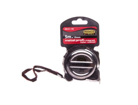 Miara zwijana 5 m x 19 mm Metal Profi Modeco Expert MN-81-185 /1 szt./