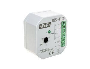 Przekaźnik impulsowy z wyłącznikiem czasowym 230V AC 16A Inrush BIS-410-LED