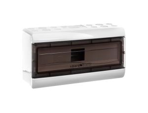 Rozdzielnica modułowa 1x18 natynkowa zaciski PE i N 6x16 +18x10mm2 IP40 6665-118