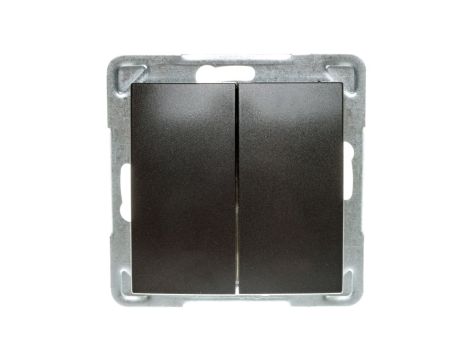 IMPRESJA Łącznik świecznikowy antracyt ŁP-2Y/m/50