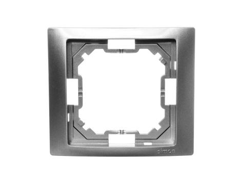 Simon Basic Neos Ramka pojedyncza stal inox BMRC1/21