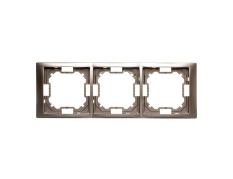 Simon Basic Neos Ramka potrójna satynowy BMRC3/29