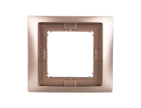 Simon Basic Neos Ramka pojedyncza IP44 satynowy BMRC1B/29