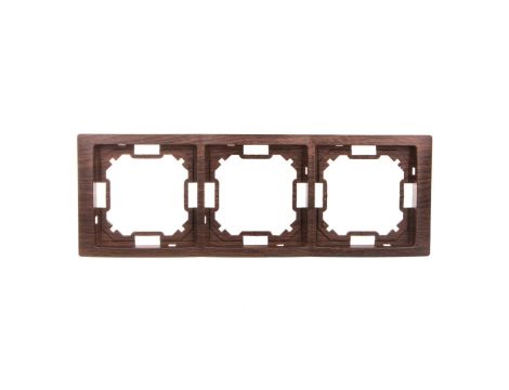 Simon Basic Neos Ramka potrójna dębowy BMRC3/051