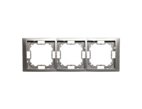 Simon Basic Neos Ramka potrójna tytanowy BMRC3/052