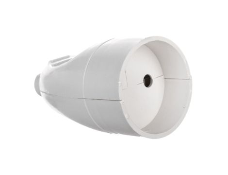 Gniazdo przenośne b/u 16A 2P 250V białe GN-161