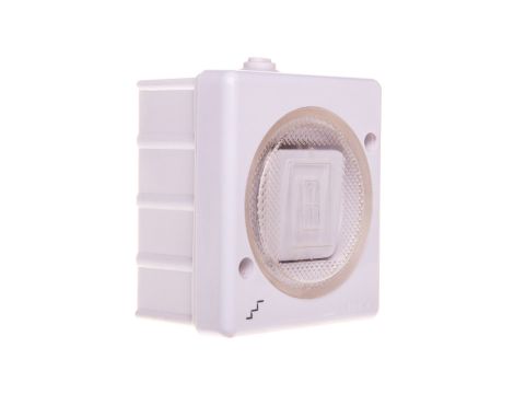 TROL Łącznik hermetyczny schodowy IP44 biały 140406