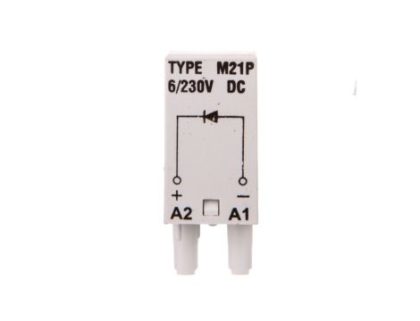 Modul sygnalizacyjny dioda D szary 6-230V DC 854834