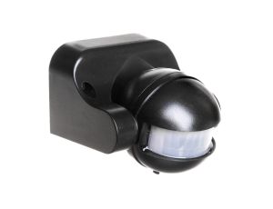 Czujnik ruchu 1200W 180 stopni IP44 czarny 5 lat gwarancji OR-CR-201/B