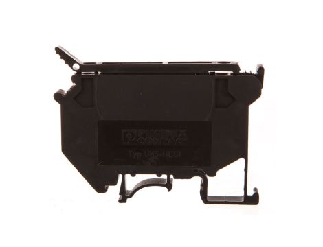 Złączka szynowa na bezpiecznik 5x20/25/30 5 2-przewodowa 0,2-4mm2 czarna UK 5-HESILED 24 3004126