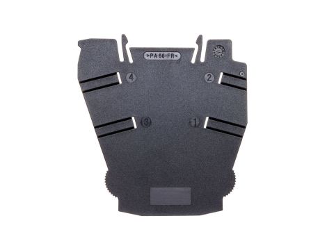 Ścianka rozdzielająca do złączek szynowych czarna PLC-ATP BK 2966841 /25szt./