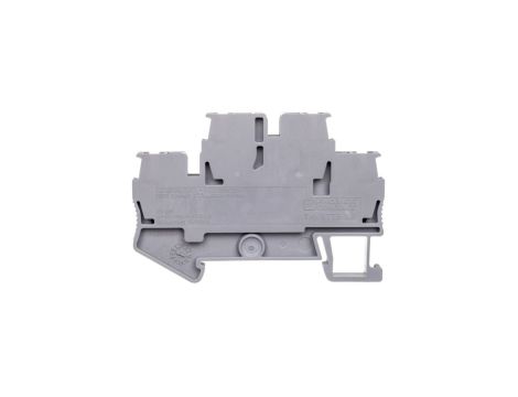 Złączka szynowa 2-piętrowa, 4 przewodowa 0,08-4mm2 szara STTB 2,5 3031270 kolor: szary