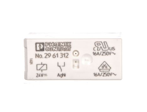 Przekaźnik interfejsowy 1P 16A 24V DC monostabilny REL-MR- 24DC/21HC 2961312