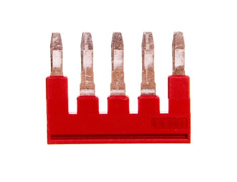Mostek wtykany 5-biegunowy 6,2mm czerowny FBS 5-6 3030349 /50szt./