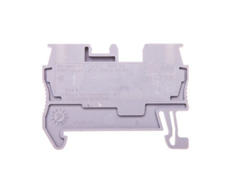 Złączka szynowa 2-przewodowa 0,08-1,5mm2 szara ST 1,5 3031076