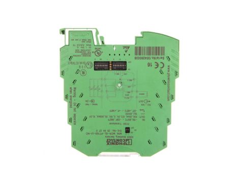 Przetwornik temperatury do czujników Pt100 na szynę 0-10V 0-20mA 24V DC MCR-SL-PT100-UI-NC MINI 2864273