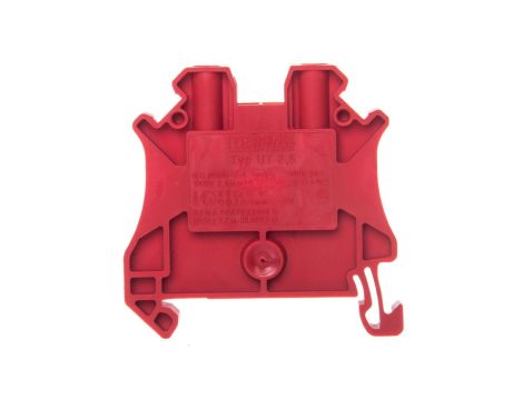 Złączka szynowa 2-przewodowa 0,14-4mm2 czerwona UT 2,5 RD 3045062