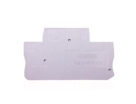 Ścianka końcowa 2,2x68mm szara D-PTTB 2,5 3211634
