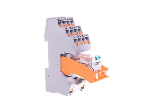 Przekaźnik interfejsowy z zaciskami push-in 4P 6A 24V DC RIF-2-RPT-LDP-24DC/4X21 2903308