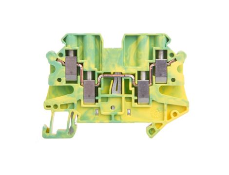 Listwa zaciskowa ochronna 4-przewodowa 0,14-6mm2 zielono-żółta UT 4-QUATTRO-PE 3044597