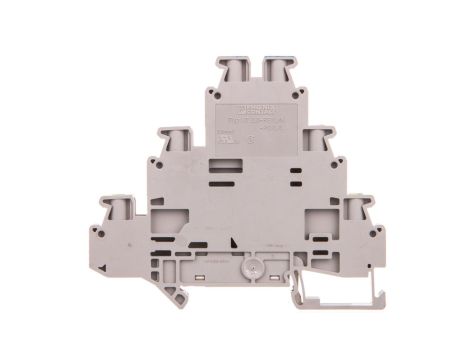 Złączka szynowa 3-piętrowa 0,14-4mm2 szara UT 2,5-PE/L/N 3214291