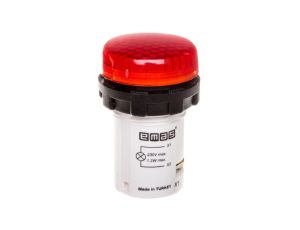 Lampka sygnalizacyjna MB z LED, monoblok, 230V AC, czerwona T0-MBSP220K