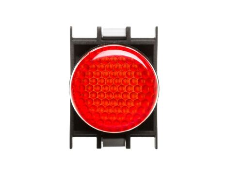 Lampka sygnalizacyjna B z LED, 100-230V AC, czerwona T0-B0K0XK