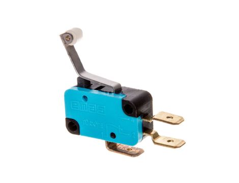 Wyłącznik krańcowy miniaturowy 1CO dźwignia podgięta z rolką z tworzywa, T0-MK1MIP3