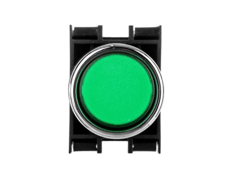 Przycisk sterowniczy kryty, niestabilny, 1NO+1NC, zielony T0-B102DY