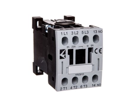 Stycznik 9A 4NO 220-230V/50-60Hz, T0-HN0910NUE