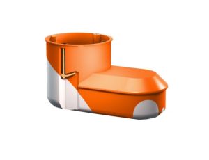 Puszka do pustych ścian 2x fi 60mm do elektroniki z membraną jednostronnie zamknięta wiatroszczelna E5000 83199008