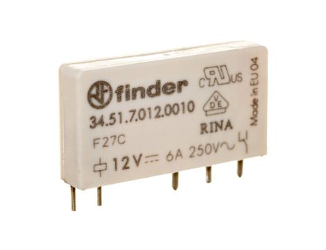 Przekaźnik miniaturowy 1P 6A 12V DC 34.51.7.012.0010