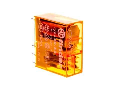 Przekaźnik miniaturowy 2P 8A 230V AC AgNi 40.52.8.230.0000