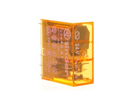 Przekaznik miniturowy 1P 16A 24V AC AgCdO 40.61.8.024.0000