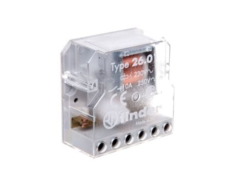 Przekaźnik bistabilny dopuszkowy 1 kanałowy 1Z 10A 230V AC 26.01.8.230.0000