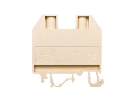 Złączka szynowa gwintowa 10mm2 beżowa VS 10 PA 003901101