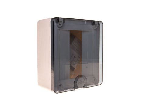 Rozdzielnica modułowa 1x8 natynkowa IP40 (drzwi transparentne) Golf VS108TD