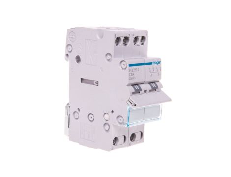 Przełącznik modułowy zasilania I-II 32A 2P SFL232