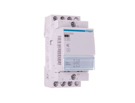 Stycznik modułowy cichy 25A 3Z 0R 230V AC ESC325S