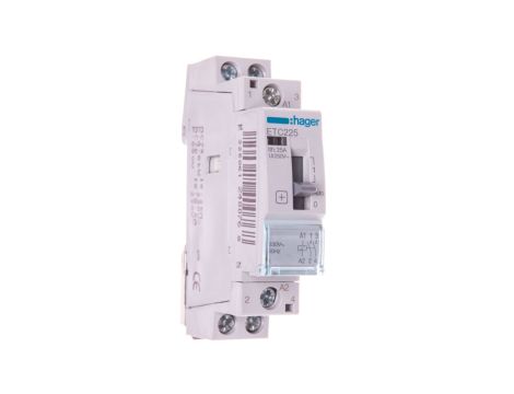 Stycznik taryfowy ze sterowaniem ręcznym 25A 2Z 0R 230V AC ETC225