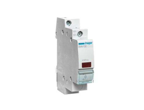 Lampka modułowa 1-fazowa czerwona 12-48V AC SVN132