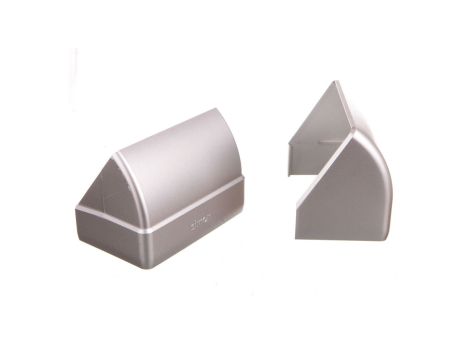 Simon Connect Kąt zewnętrzny regulowany Cabloplus ALU 90x55mm anodowane aluminium TKA102208/8