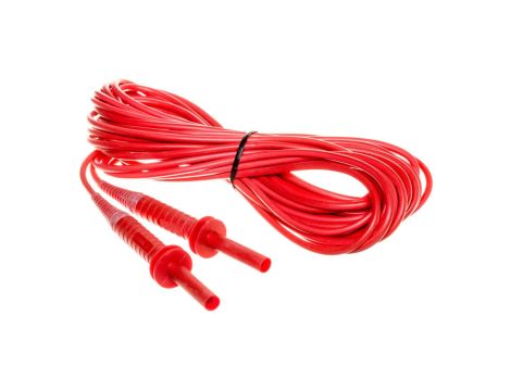 Przewód pomiarowy 10m czerwony 5kV /wtyki bananowe/ WAPRZ010REBB5K