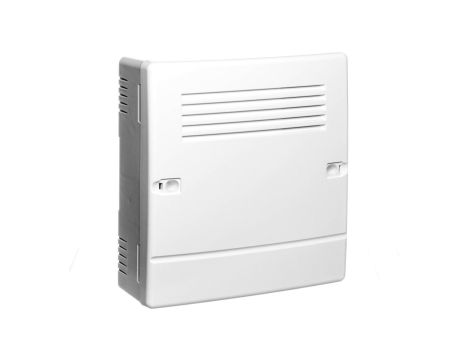 Płyta główna centrali alarmowej modułem komunikacyjnym i sygnalizatorem VERSA Plus