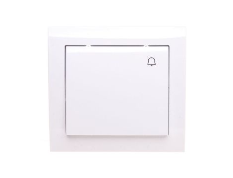 KIER Przycisk /dzwonek/ biały ŁP-6W/00