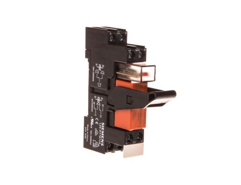 Przekaźnik kompletny serii RT 2P 24V DC moduł LED czerwony przył. śrubowe LZS:RT4A4L24