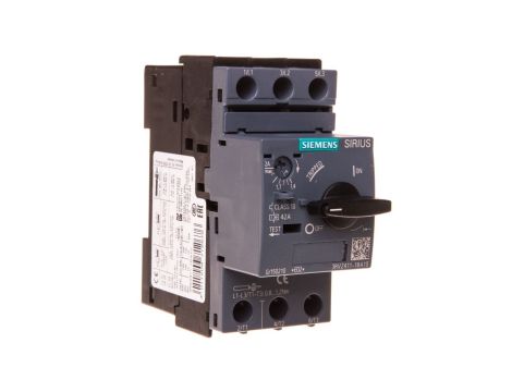 Wyłącznik silnikowy 3P 0,75kW 1,4-2A S00 3RV2411-1BA10