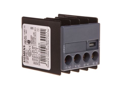 Styki pomocnicze 1Z 1R montaż czołowy S00 do S3 przył śrubowe od dołu SIRIUS 3RH2911-1MA11