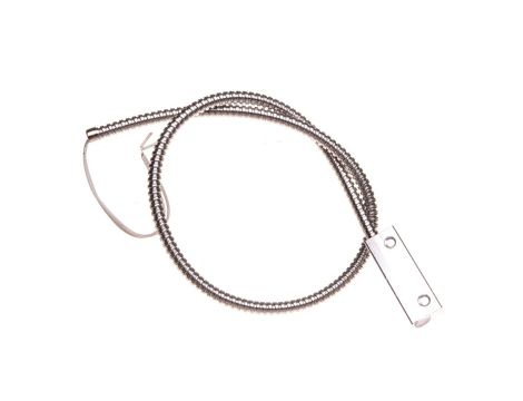 Czujka magnetyczna kontaktron w metalowej obudowie przewody w osłonie B-3A